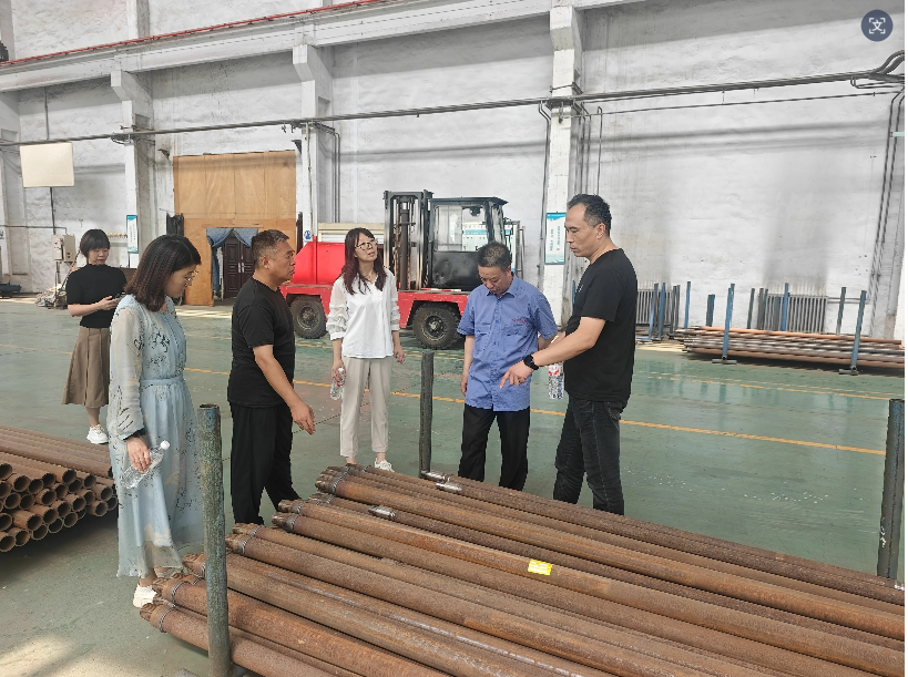 我院机制教研室赴徐水宏业石油物探机械制造有限公司访企拓岗​