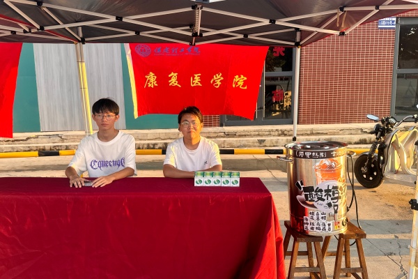 军训补给站——新生成长的坚实后盾