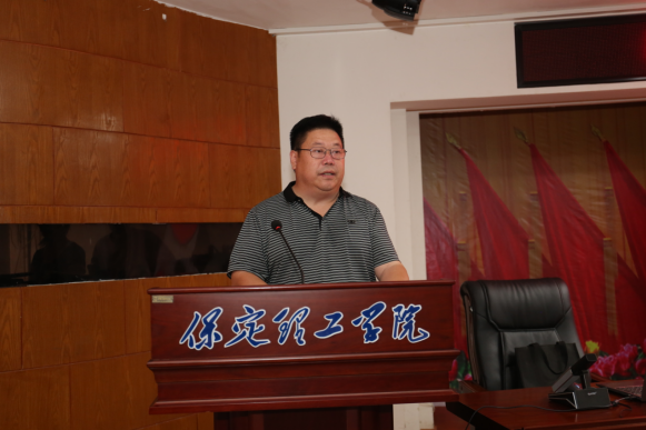 保定市民宗局梁丽敏局长一行到保定理工学院开展铸牢主题宣教活动