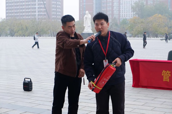 安全教育|保定理工学院|管理学院|强消防意识，护校园平安——2025级新生消防应急演练圆满落幕