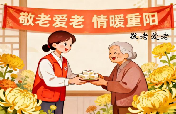 重阳节|保定理工学院|管理学院|孝亲敬老，让爱传递