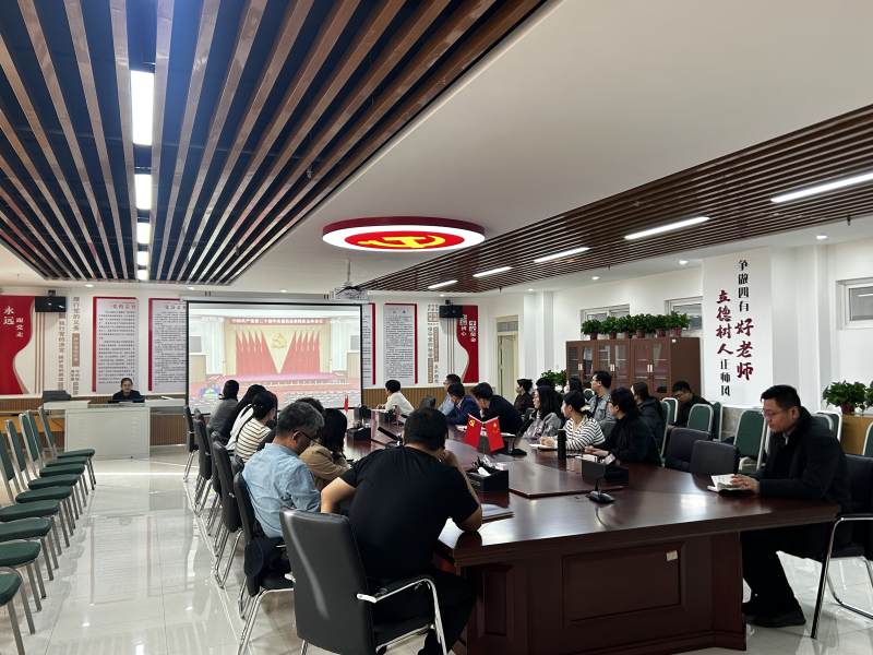 【红帜领航 信工逐光】信息科学与工程学院开展教师党员专题学习活动